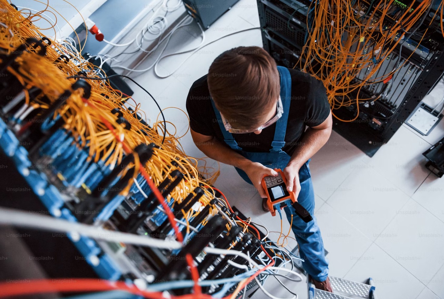 Fibre Optic cabling in London